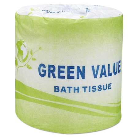 Gen Standard Bath Tissue, Septic Safe, 2-Ply, White, 420 Sheets/Roll, 96PK TP002